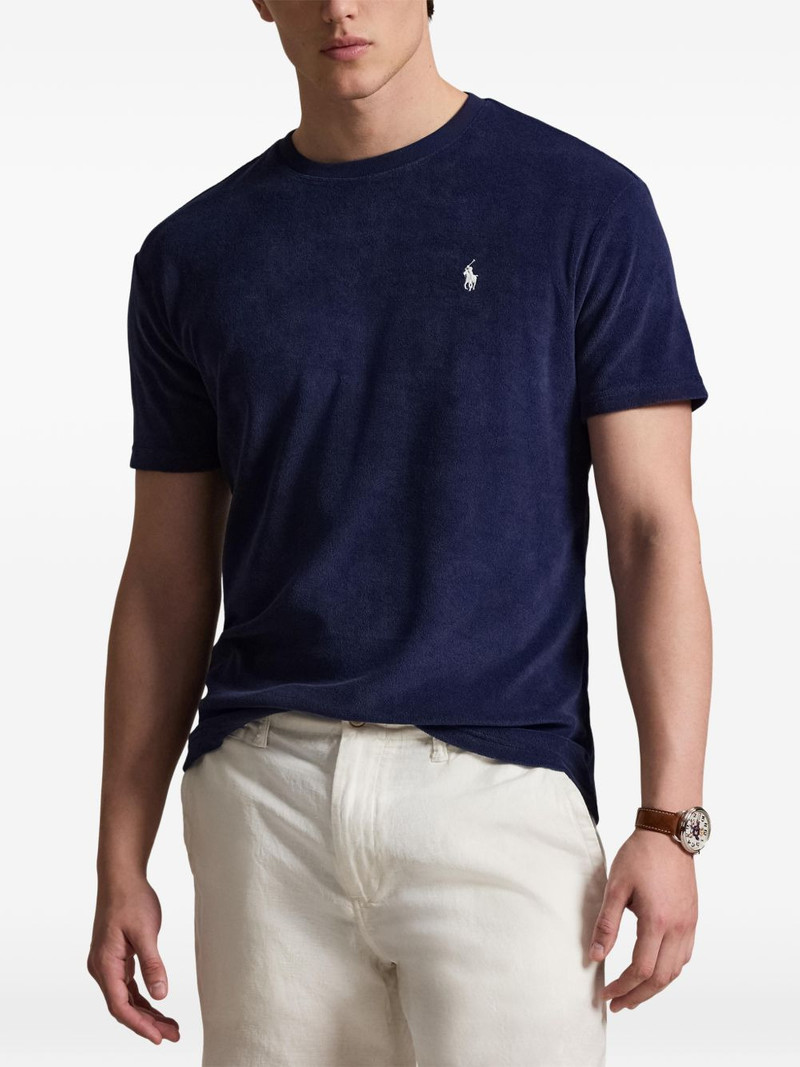 logo-embroidered T-shirt 3