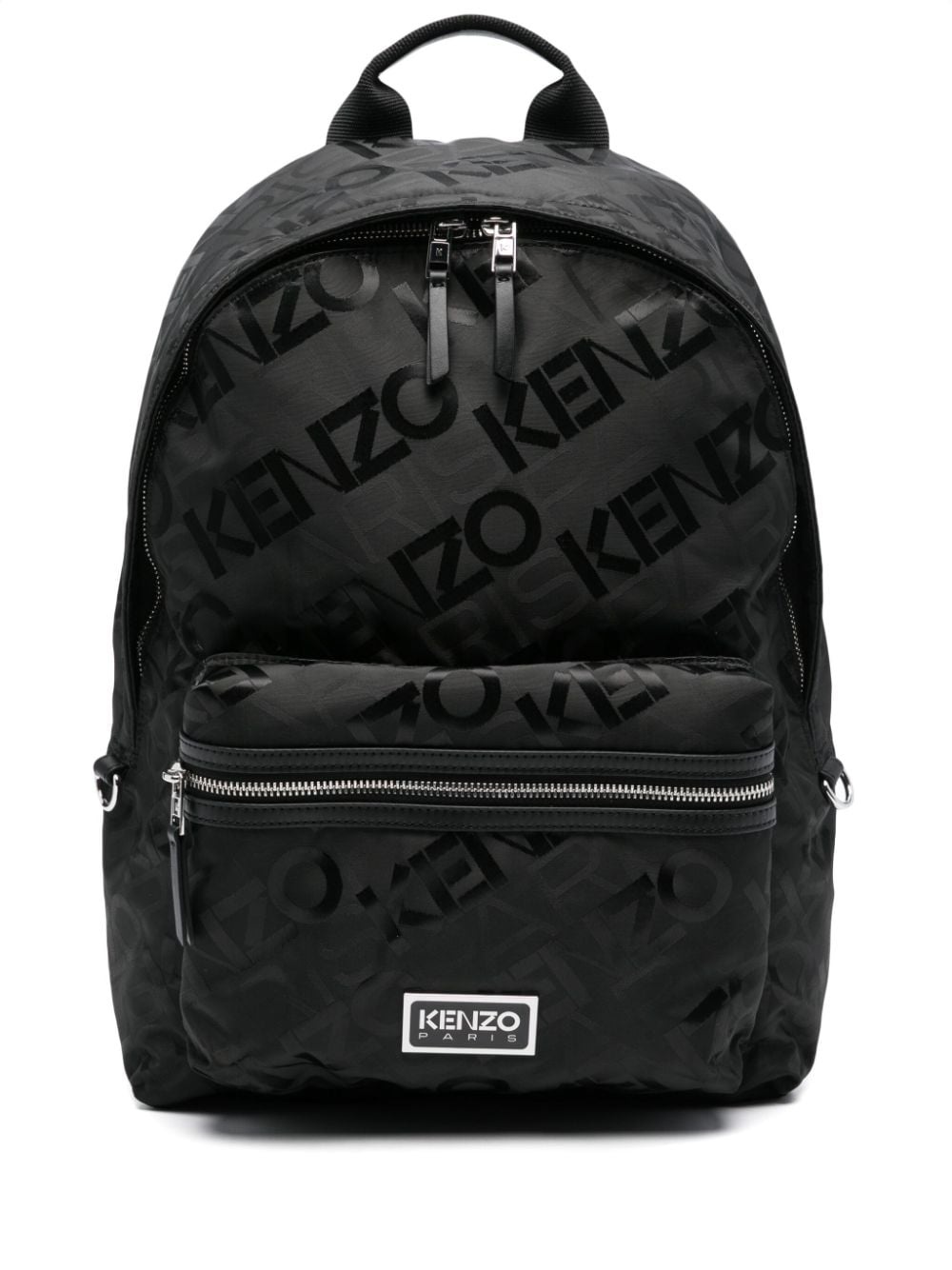 logo-jacquard backpack - 1