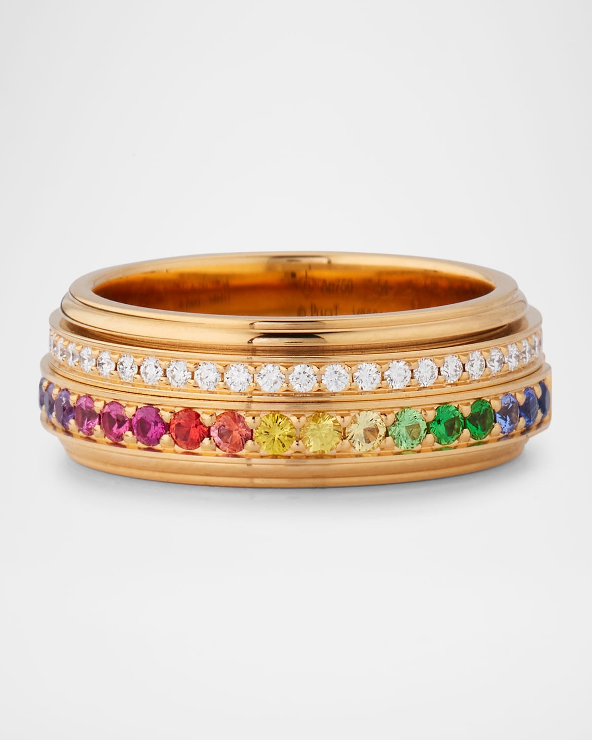 Possession 18K Rose Gold Multi Stone Ring - 4