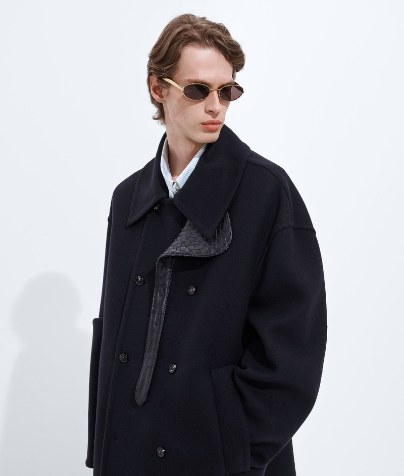 Bottega Veneta Double Cashmere Caban outlook
