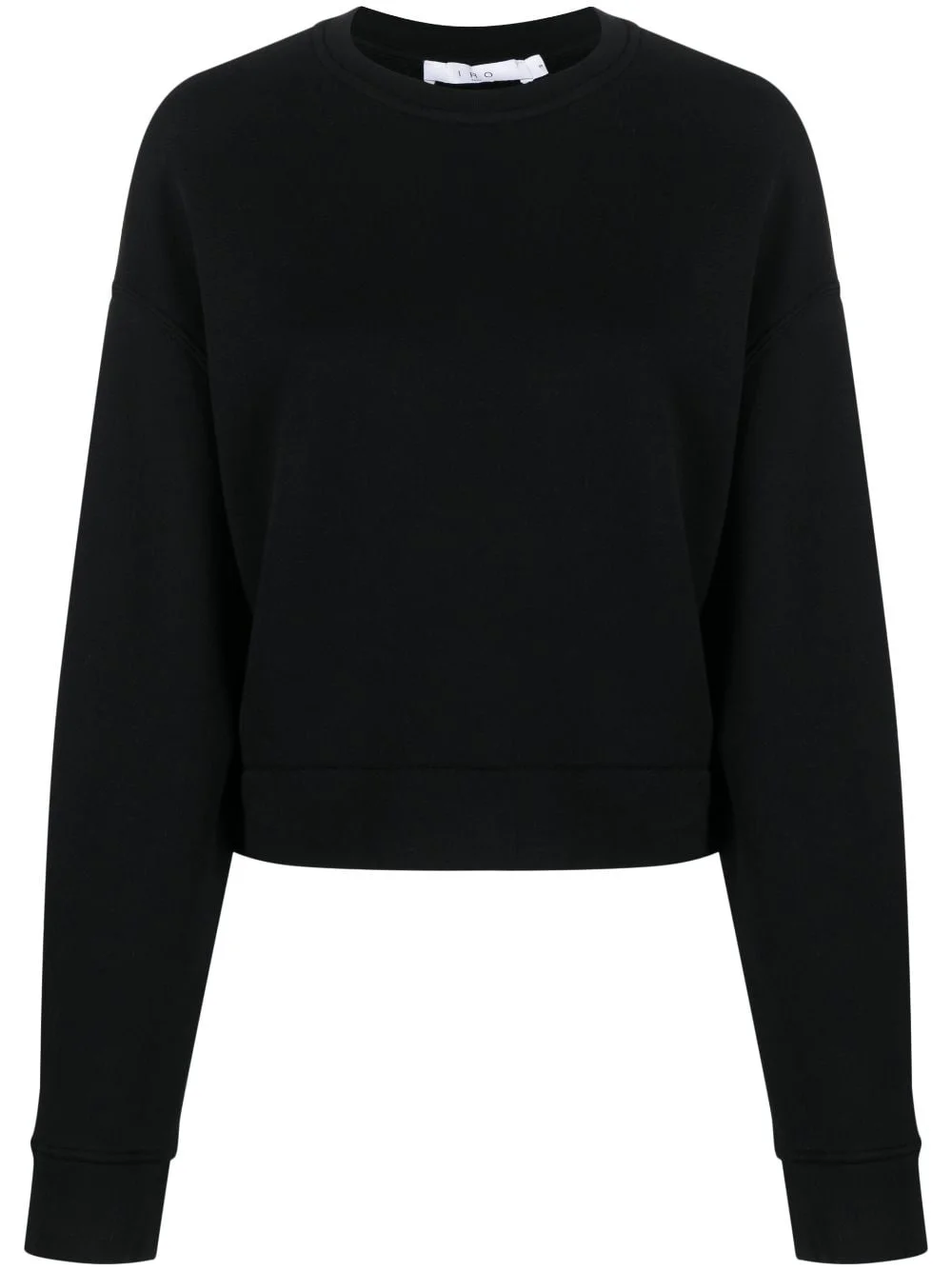 logo-print cotton sweatshirt - 1