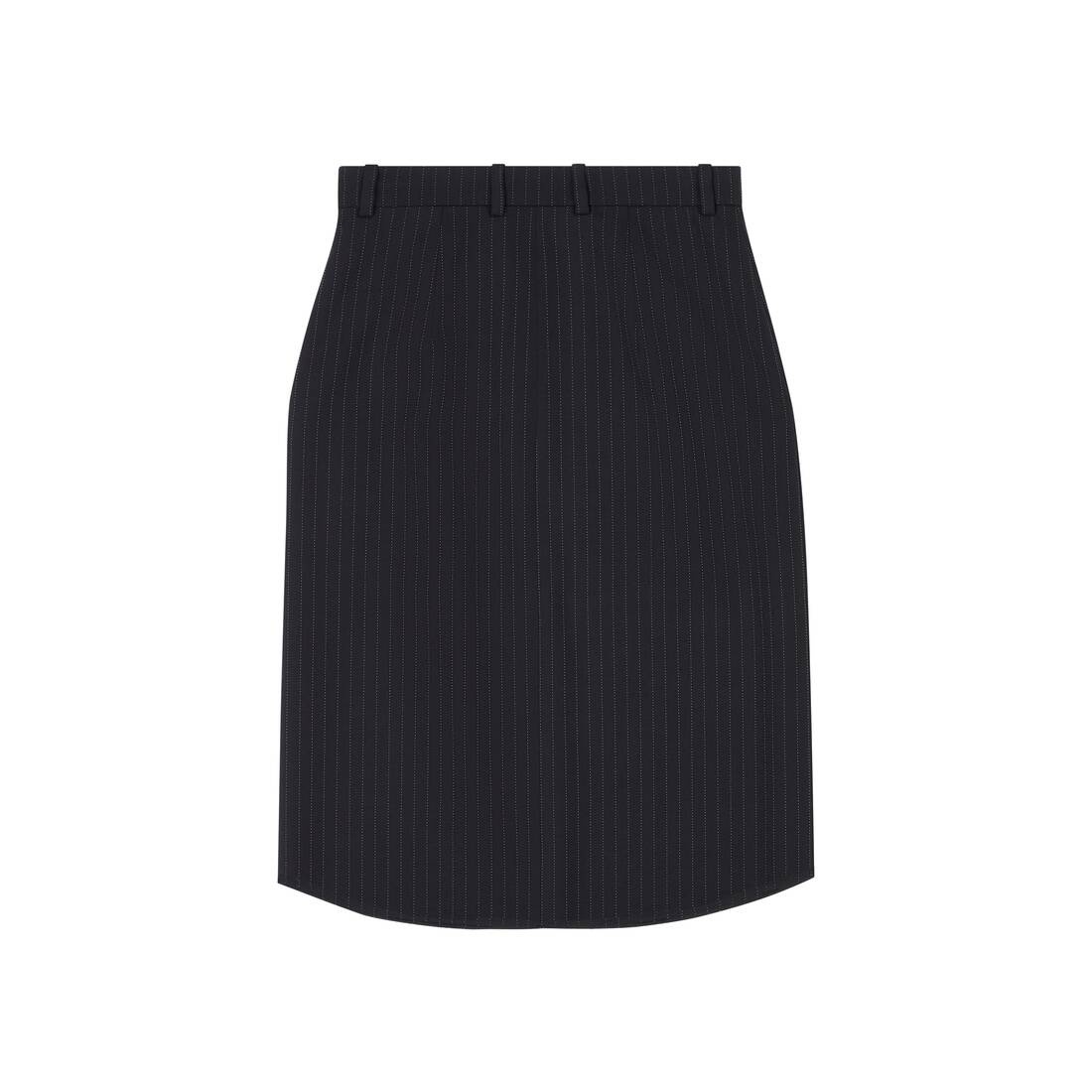 Women's Hourglass Pencil Skirt in Black - 6