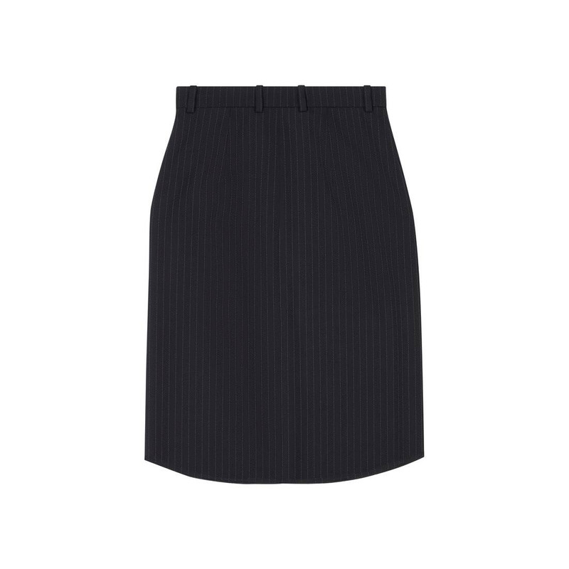 Women's Hourglass Pencil Skirt in Black 6
