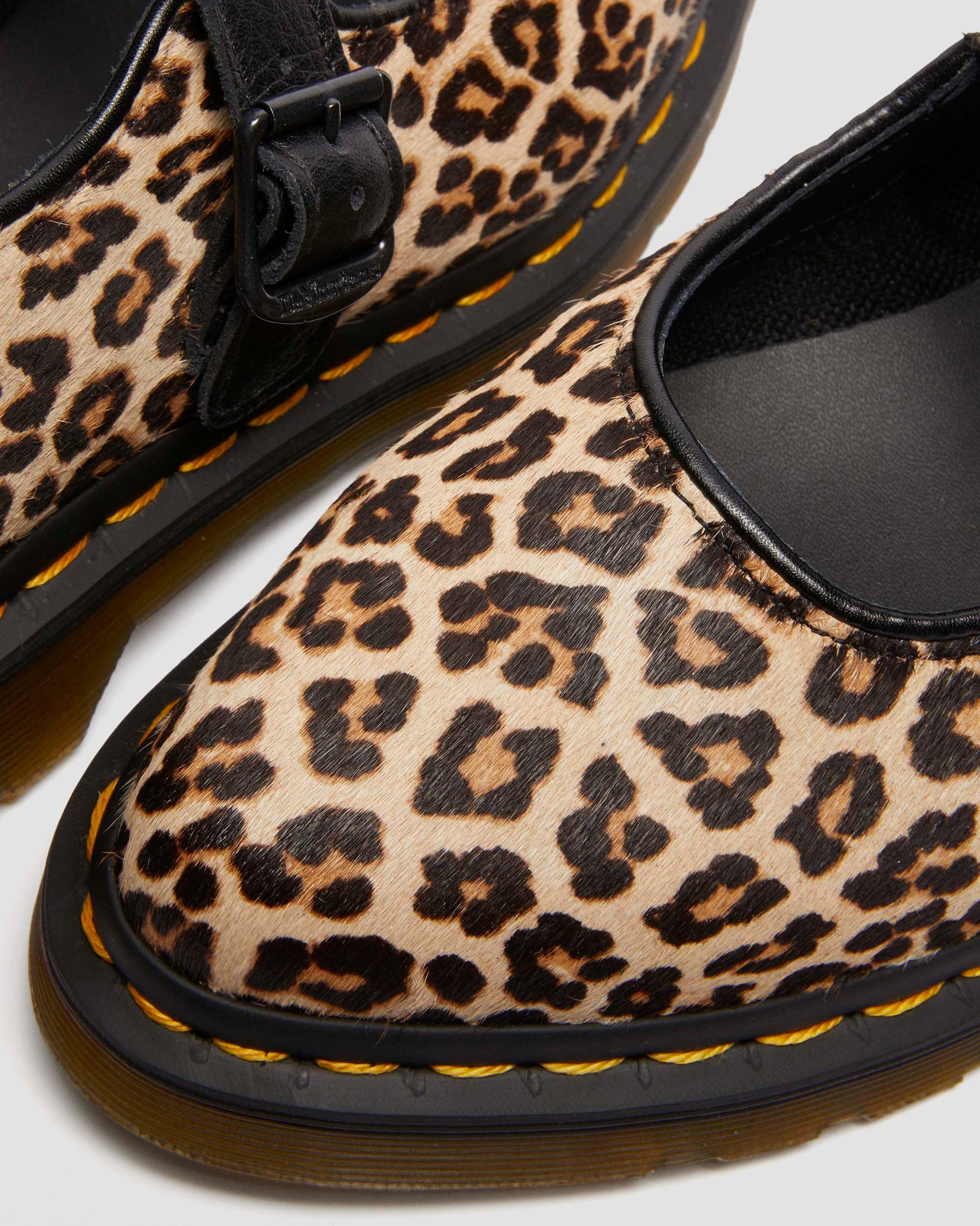 Elphie Leopard Mary Jane Shoes - 7