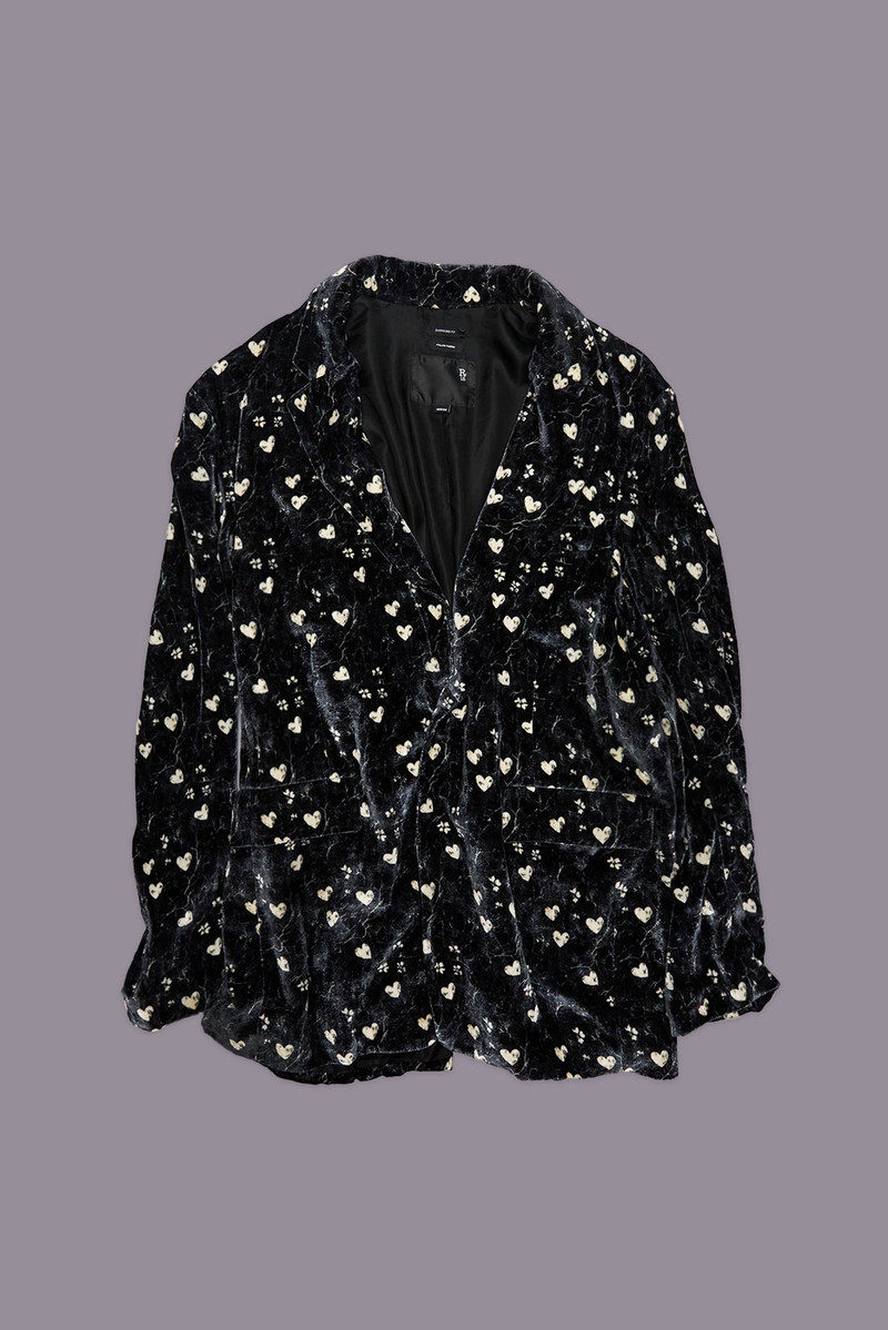 OVERSIZED RAGGED BLAZER - 1