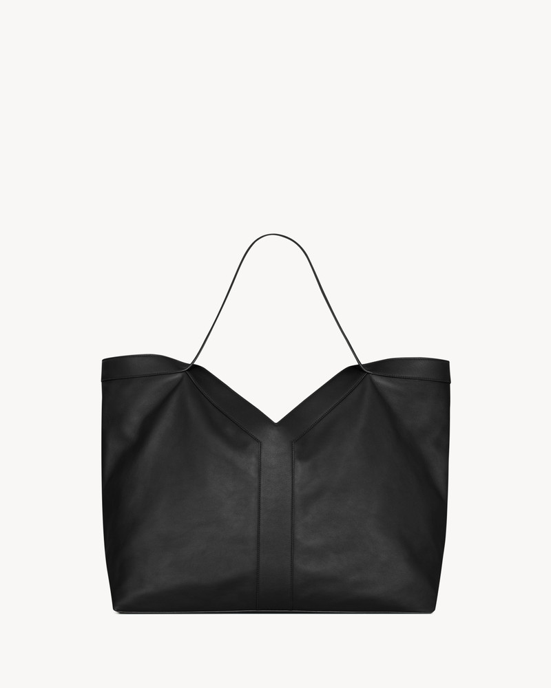 Y LARGE TOTE IN LEATHER 3