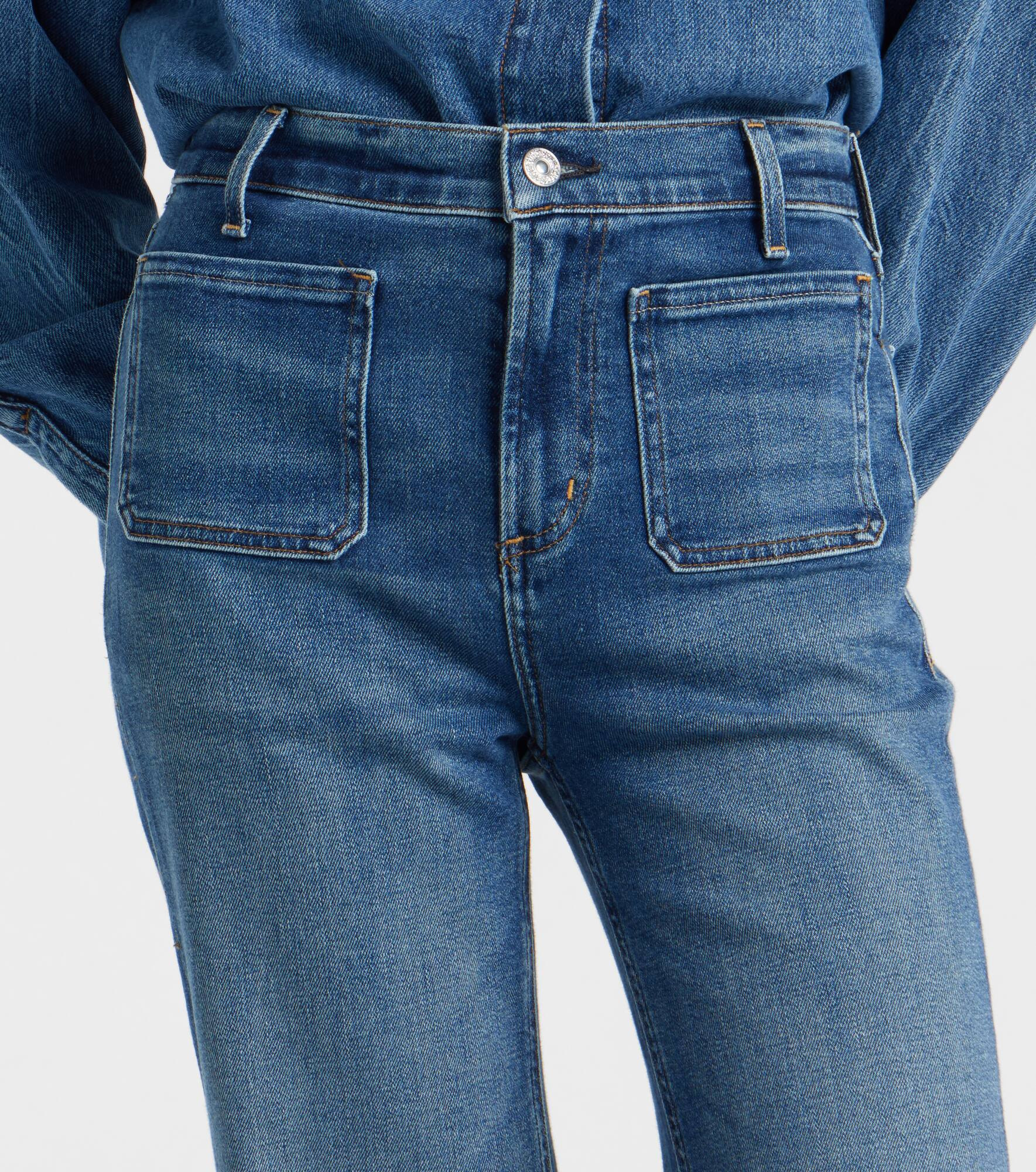 Kimberly mid-rise flared jeans - 4