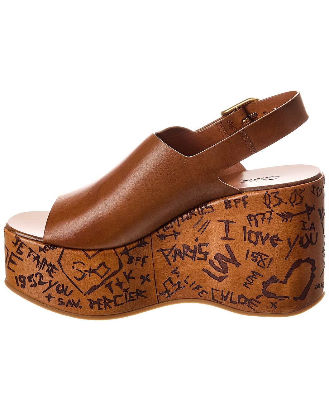 Chloé Maxime Leather Sandal - 2