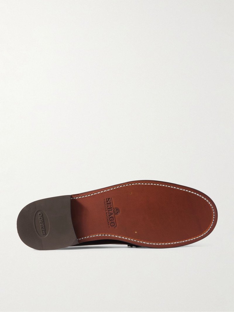 SEBAGO Classic Dan Leather Penny Loafers Brown outlook