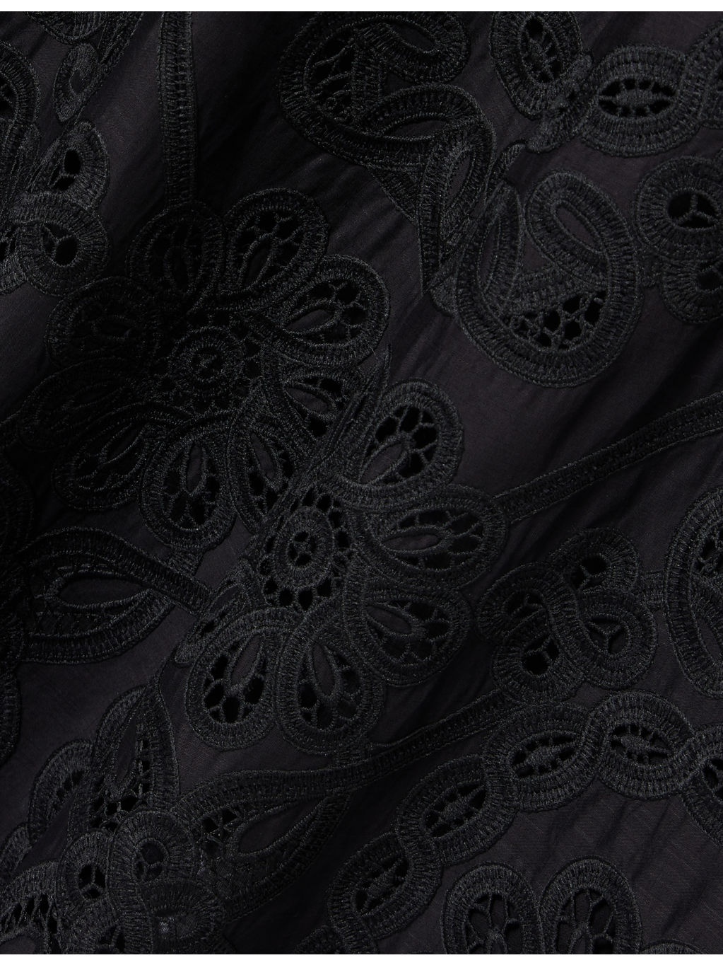 Rhiannon Embroidered Cotton Midi Skirt - 6