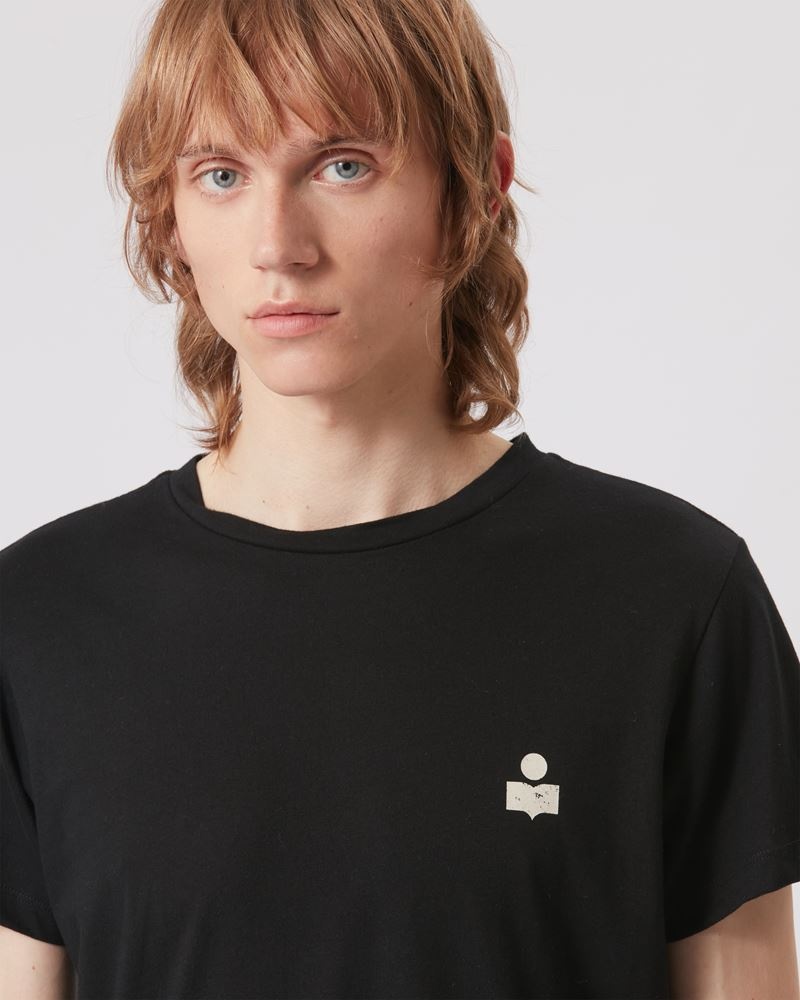 ZAFFERH COTTON LOGO TEE-SHIRT - 3