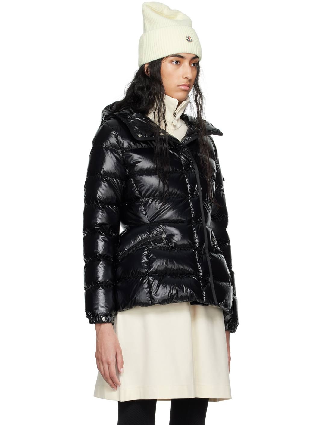 Black Barante Short Down Jacket - 2