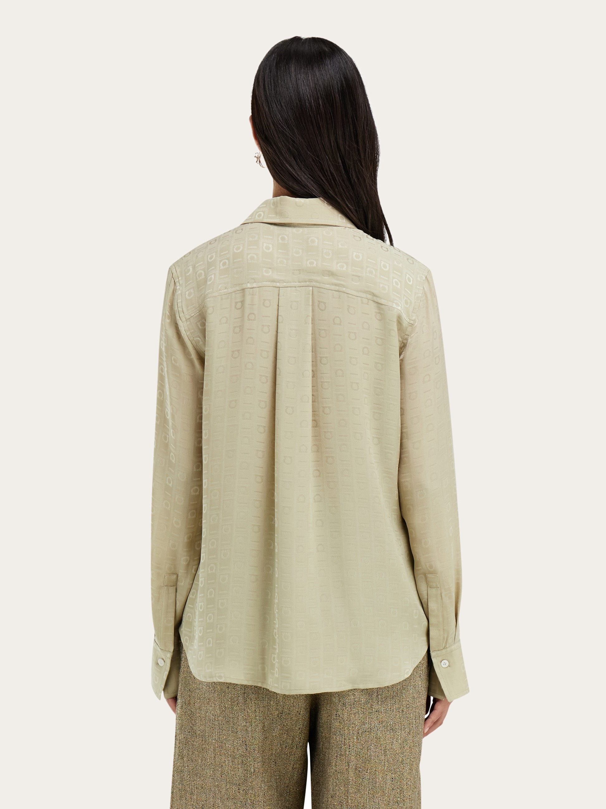 Ferragamo Monogram silk shirt - 6