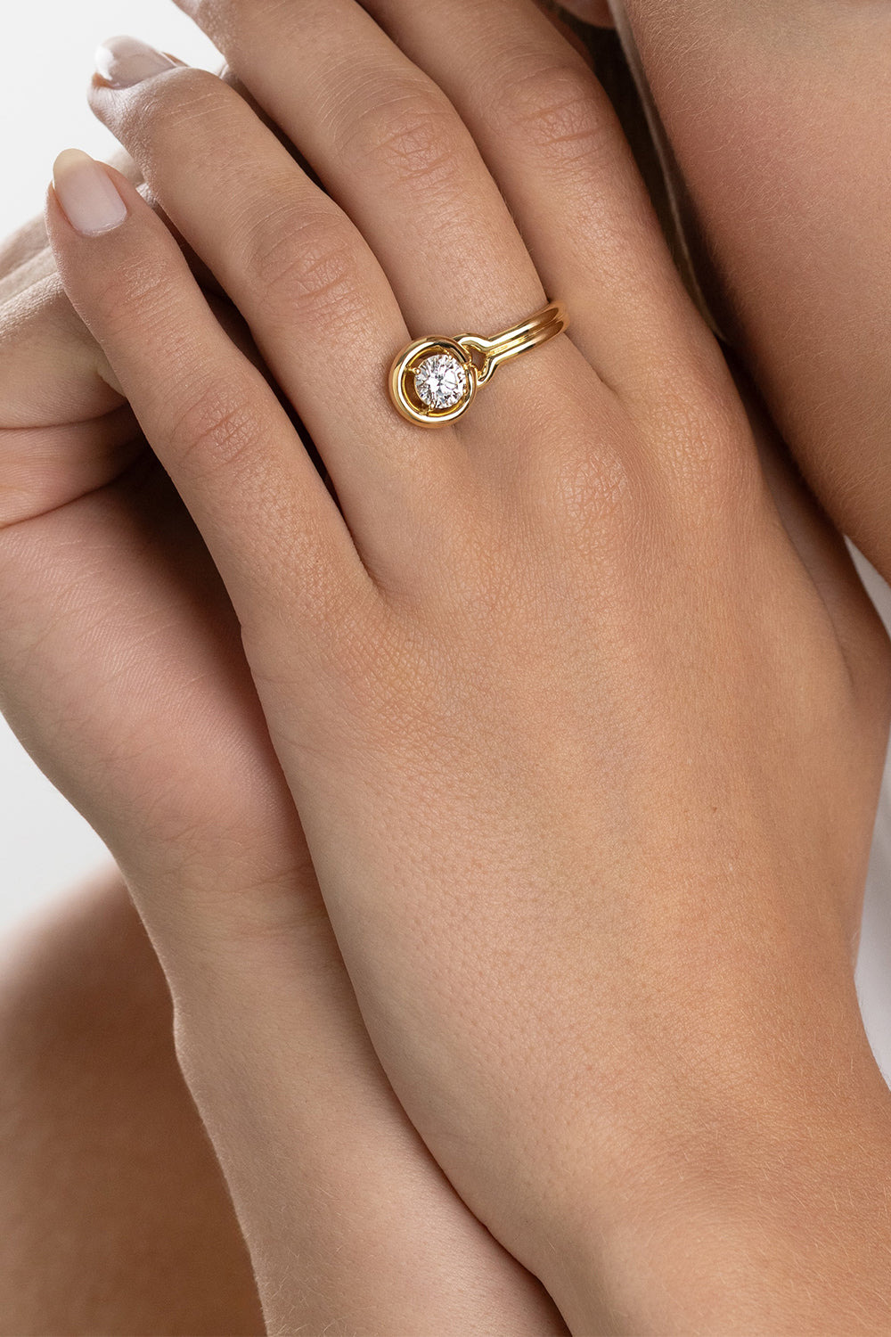 Diamond Medium Rocky Ring - 2