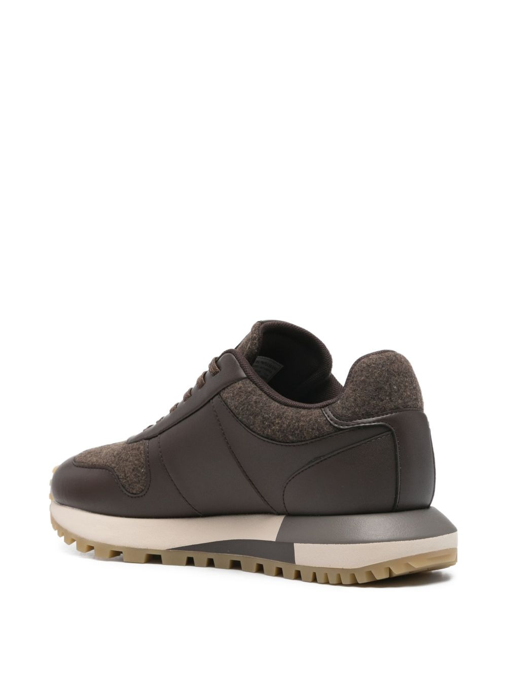panelled sneakers - 3