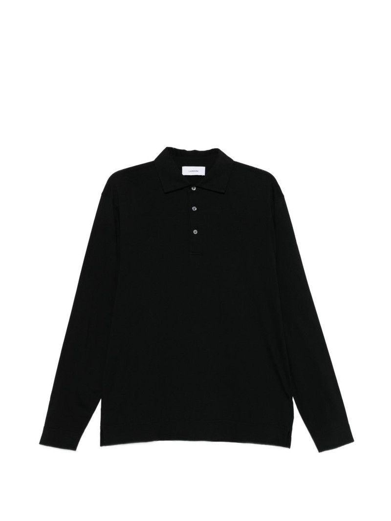 long-sleeve polo shirt 1