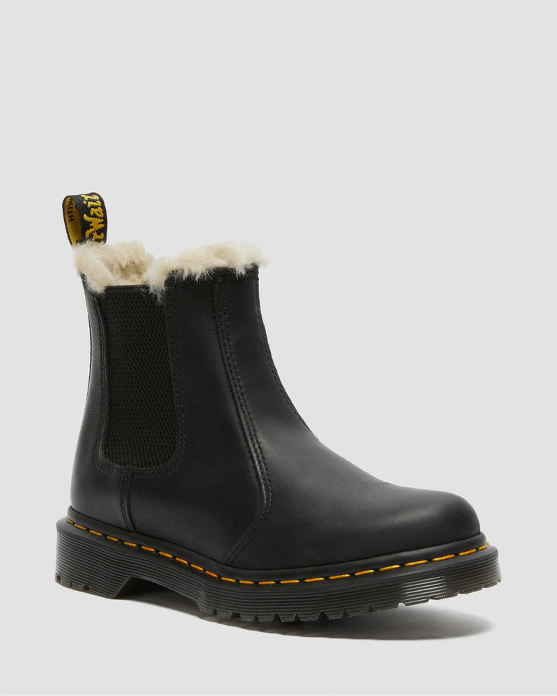 Dr. Martens 2976 Women's Faux Fur Lined Chelsea Boots outlook