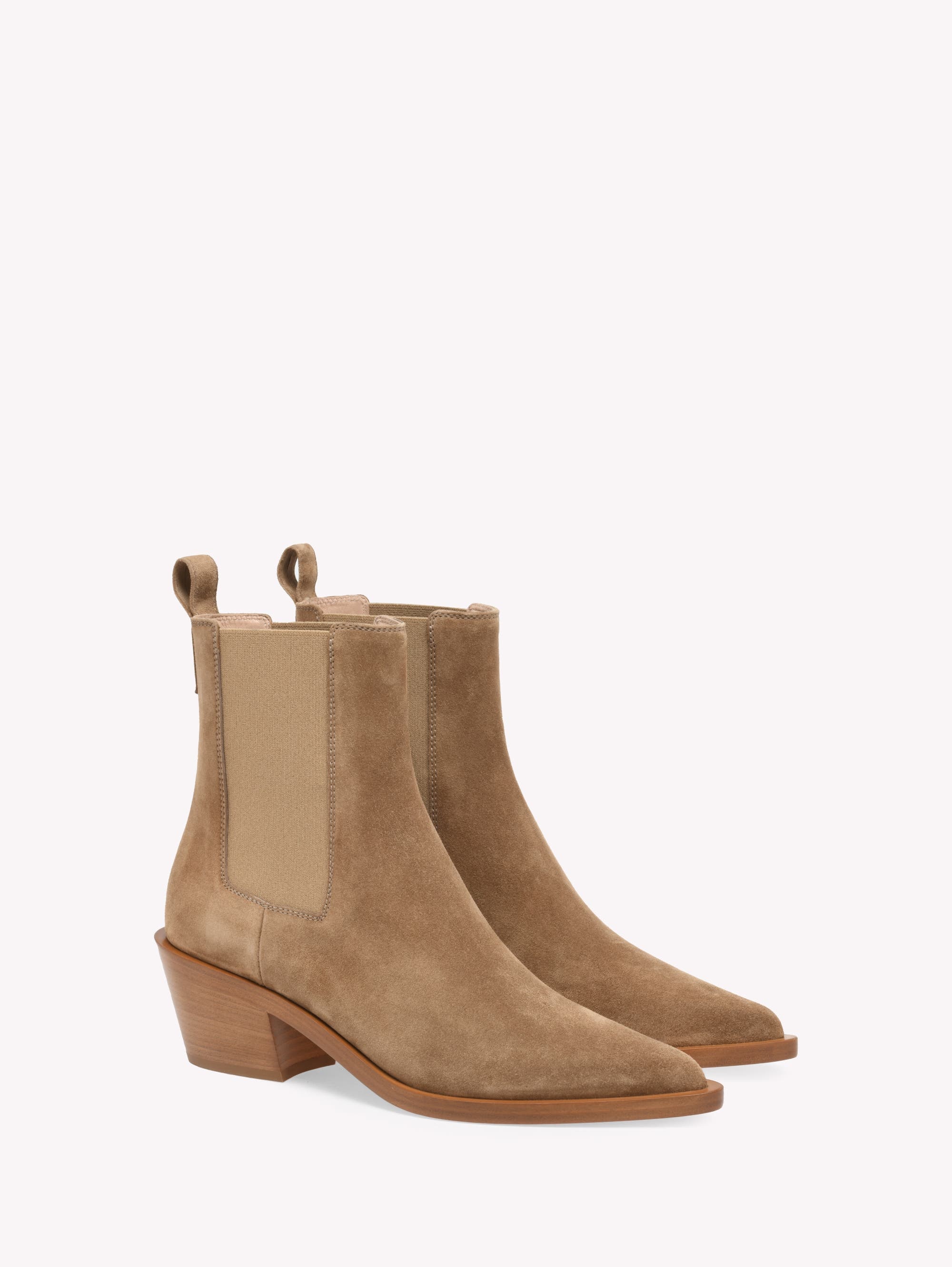 Gianvito Rossi Wylie Boots in Tan at Nordstrom - 2