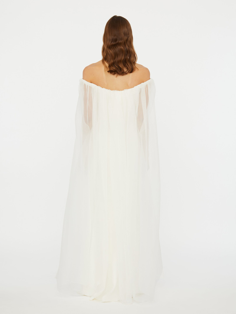 Vapour Overlay Silk Gown 8