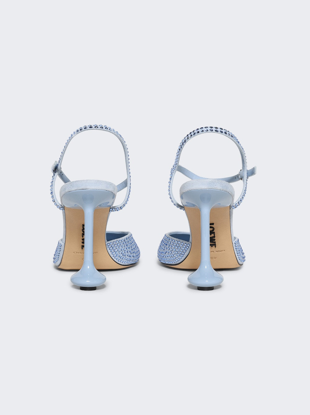 Toy Ankle Strap Pump Baby Blue - 4