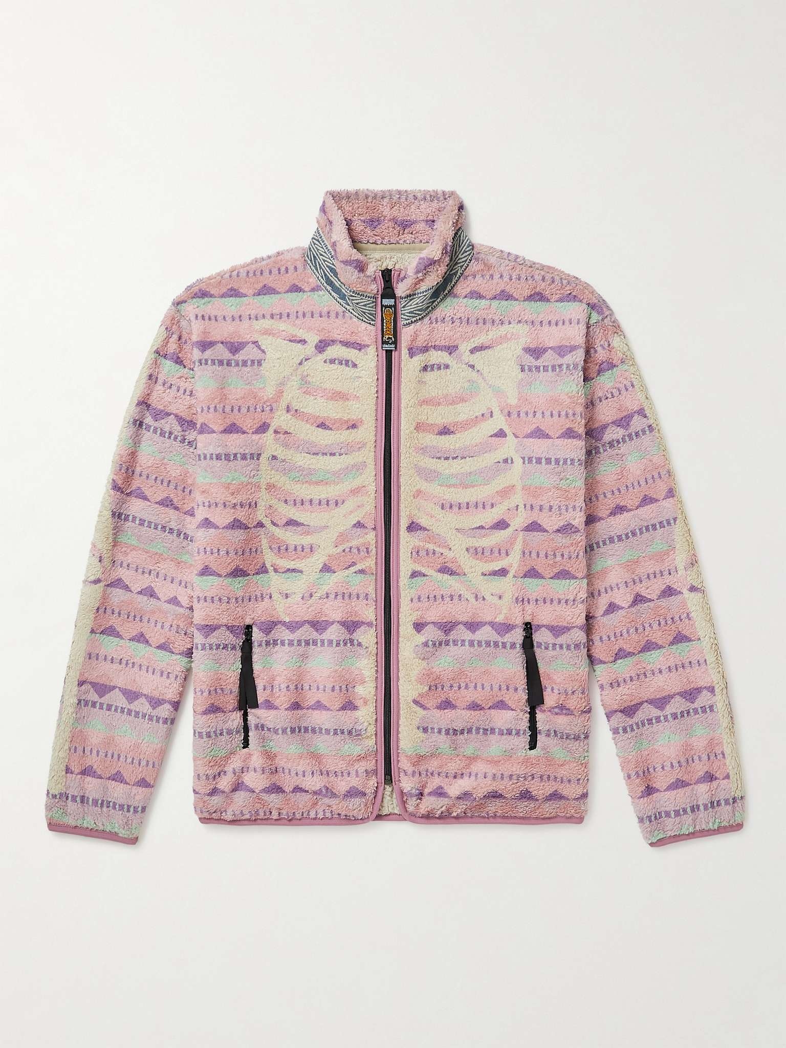 Ashland Printed Fleece Zip-Up Sweatshirt - 1