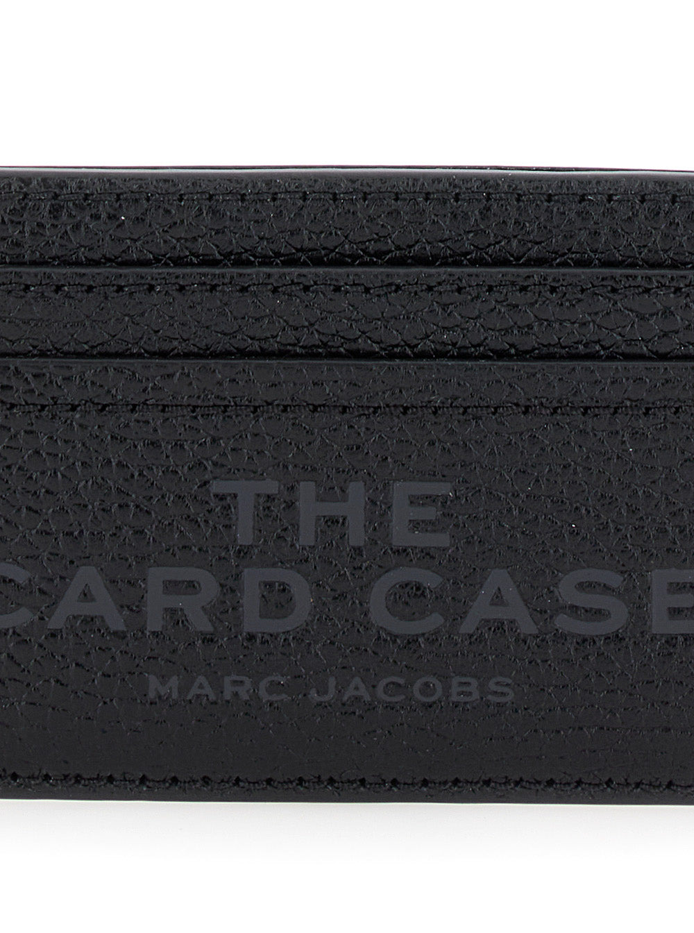 Marc Jacobs Women Black Card-Holder With Embossed Logo In Leather Woman - 5