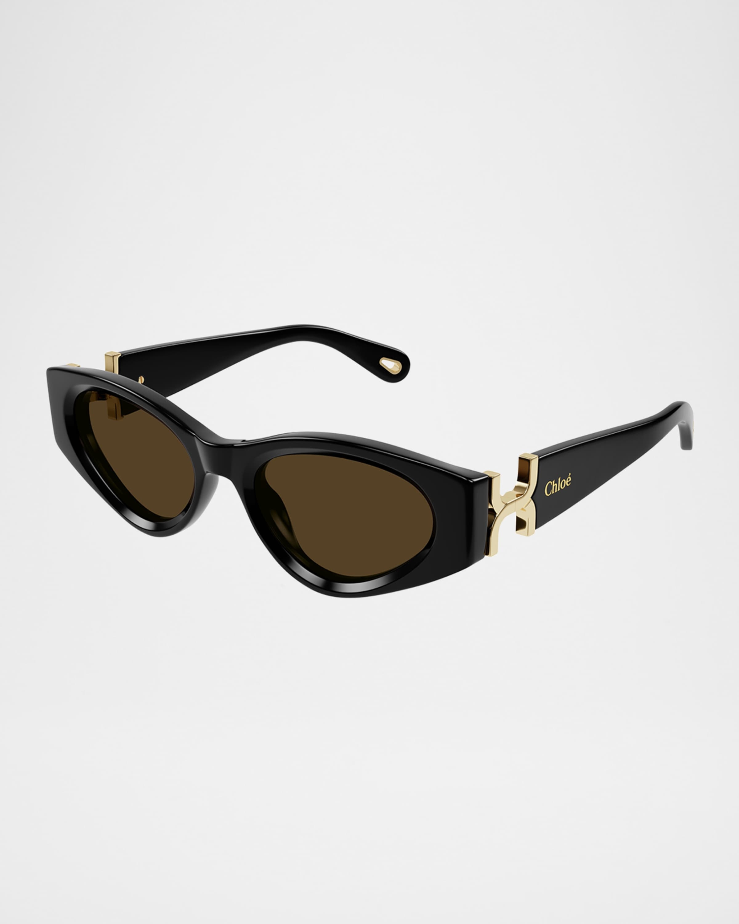 Chloé Cat Eye Acetate Sunglasses | neimanmarcus | REVERSIBLE
