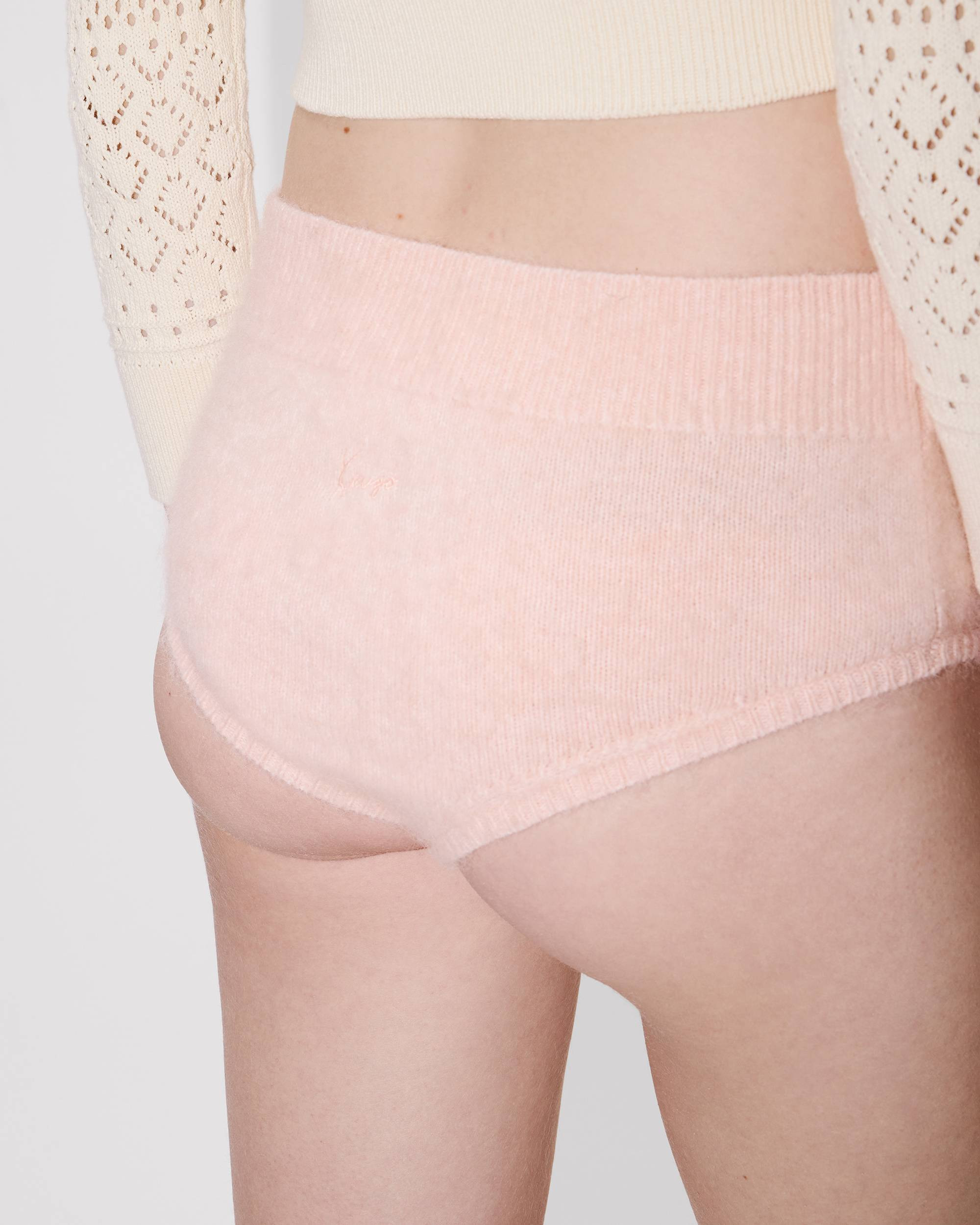 Knickers in mixed hairy wool alpaca - 7