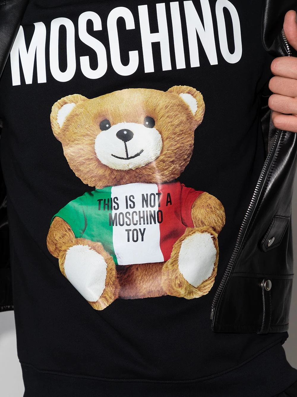 Italian Teddy Bear crew-neck sweatshirt - 4