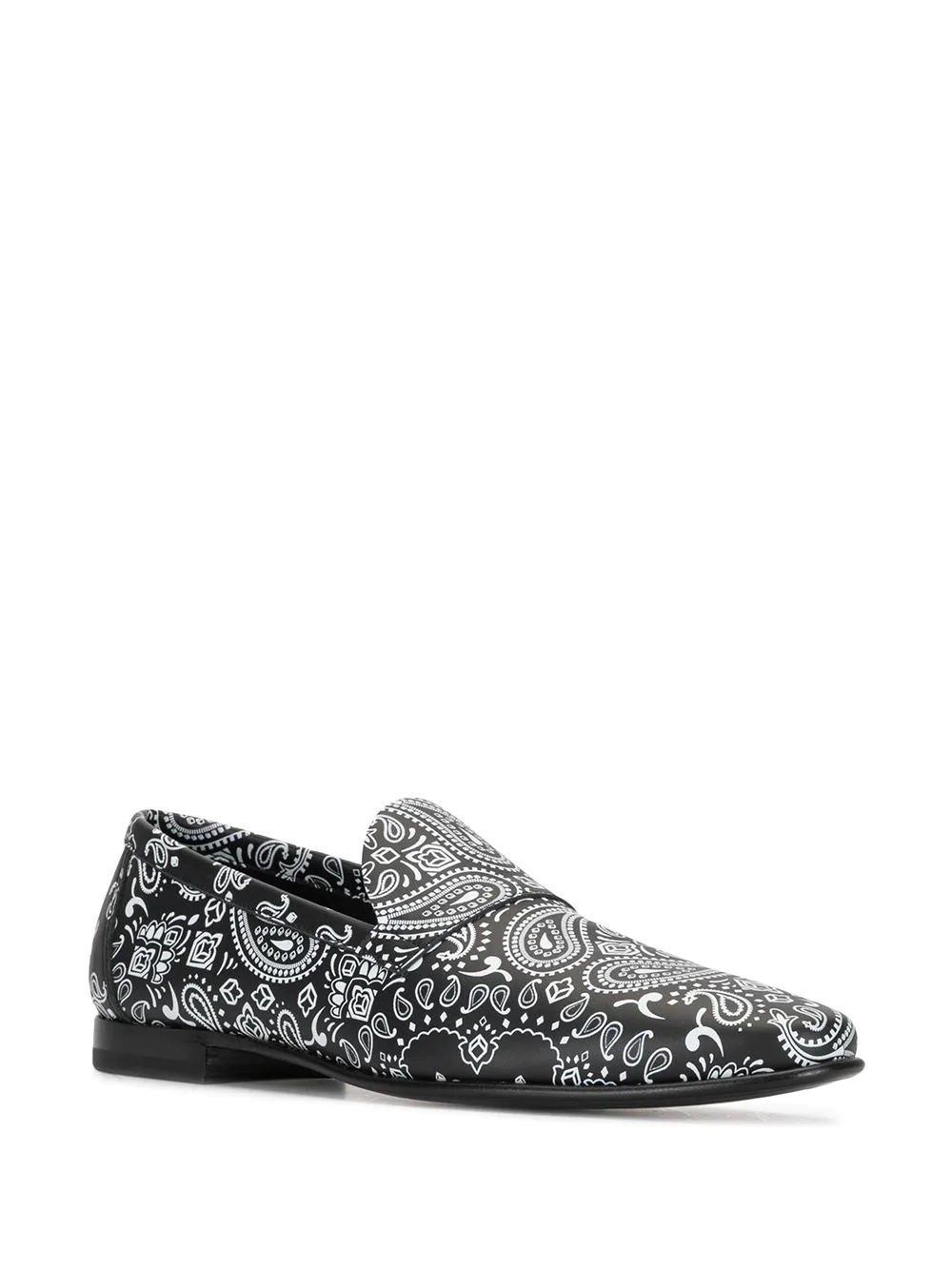 Jacno paisley print loafers - 2