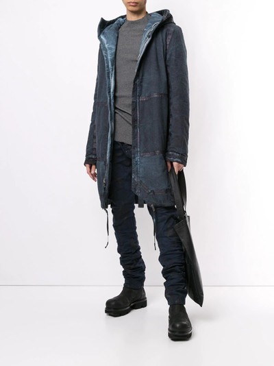 Boris Bidjan Saberi washed skinny-fit trousers outlook