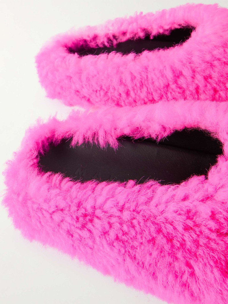 Fussbett Sabot Shearling Mules 6