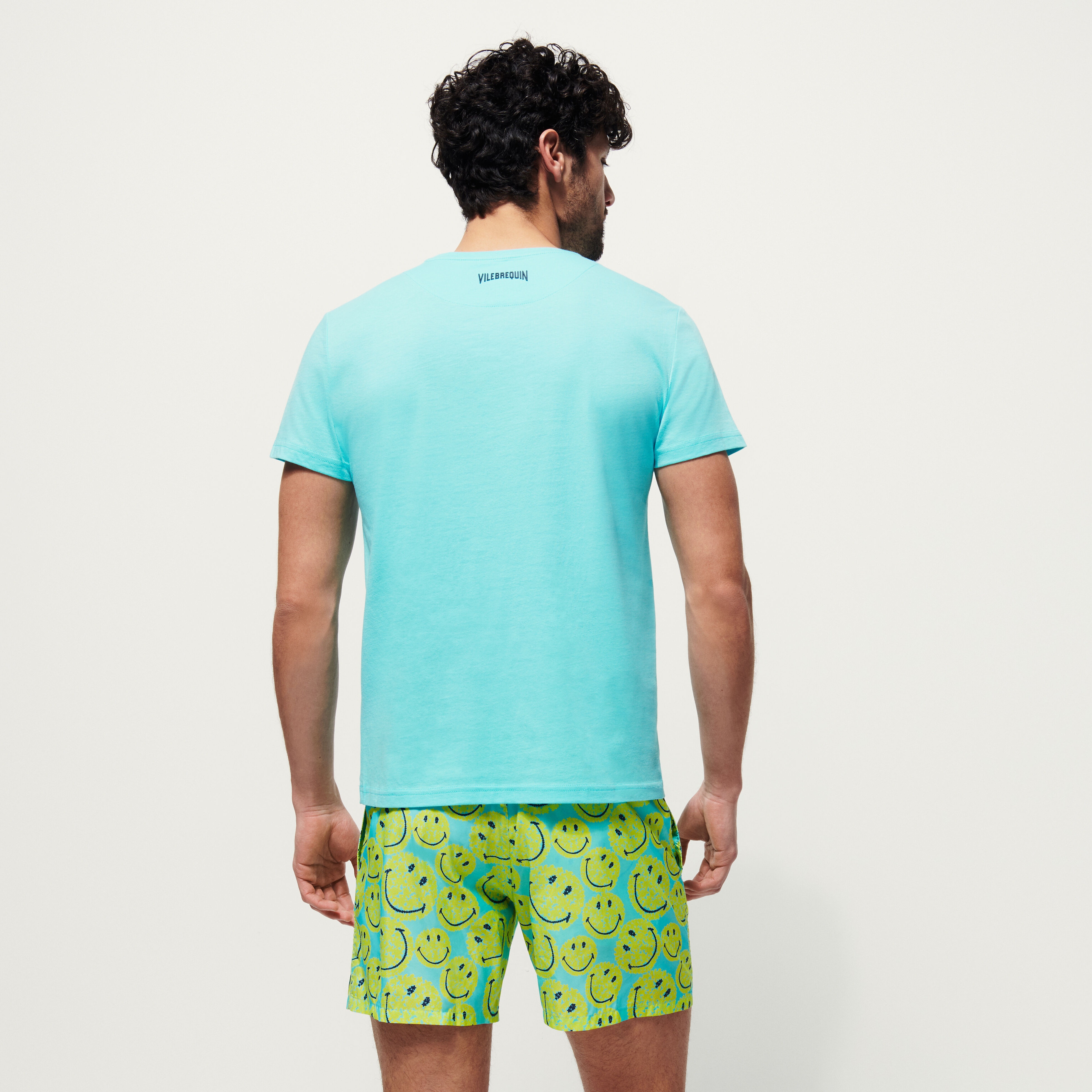Men Cotton T-shirt Turtles Smiley - Vilebrequin x Smiley® - 4