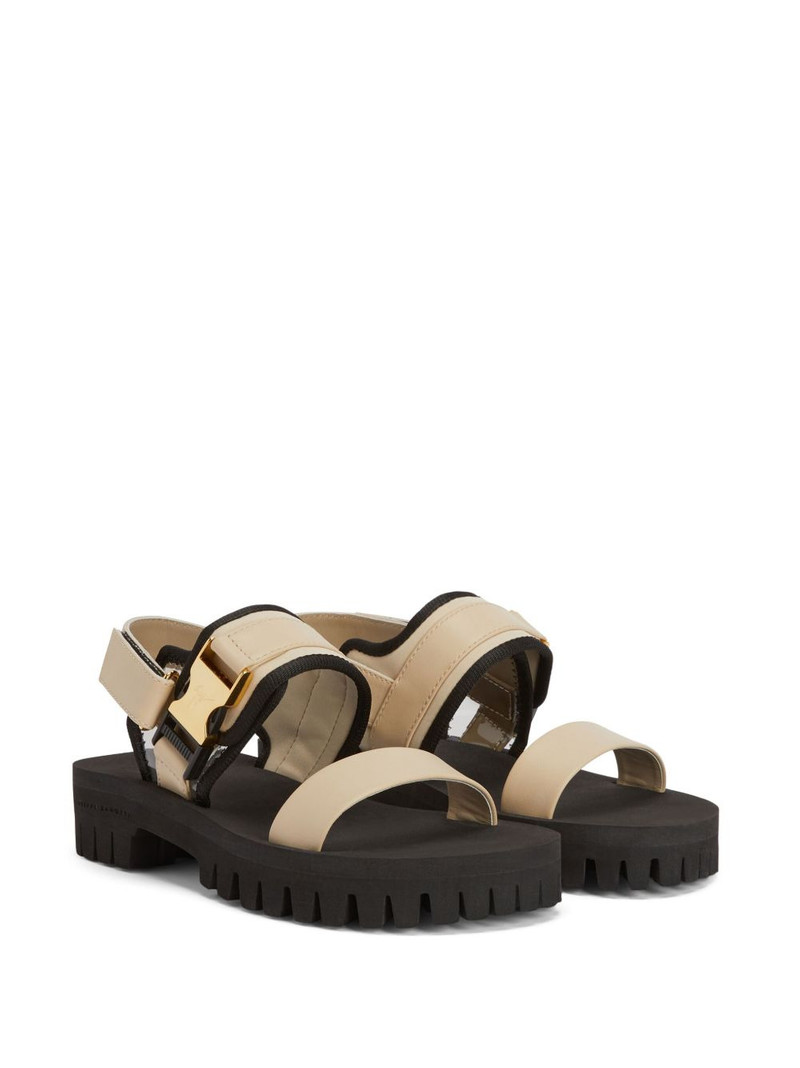 Giuseppe Zanotti Mederic touch-strap sandals outlook