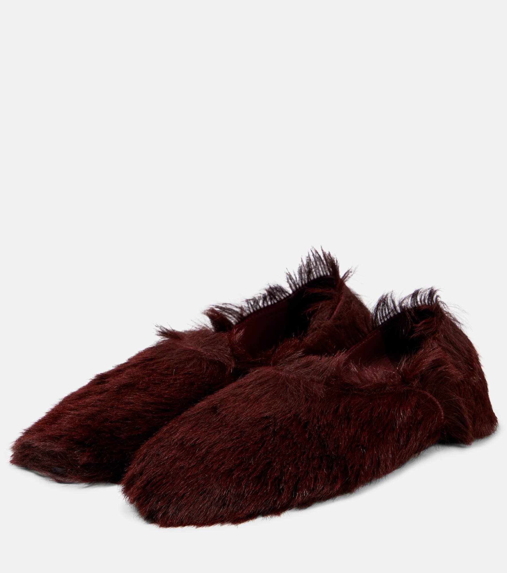 Calf hair flats - 4