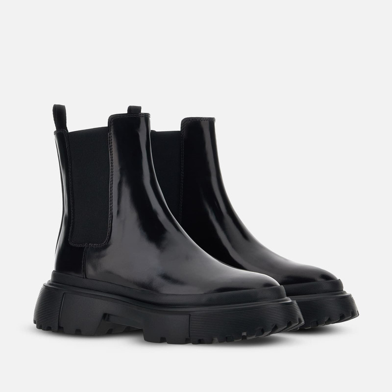 HOGAN Chelsea Boots Hogan H619 Black outlook