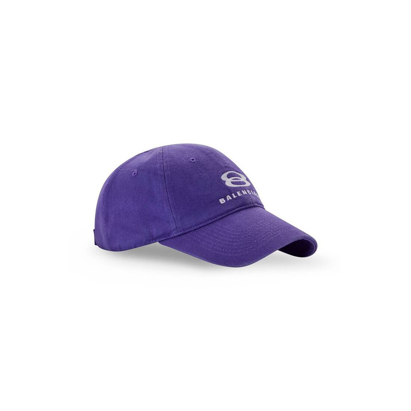 BALENCIAGA Men's Unity Snowboard Cap in Purple outlook