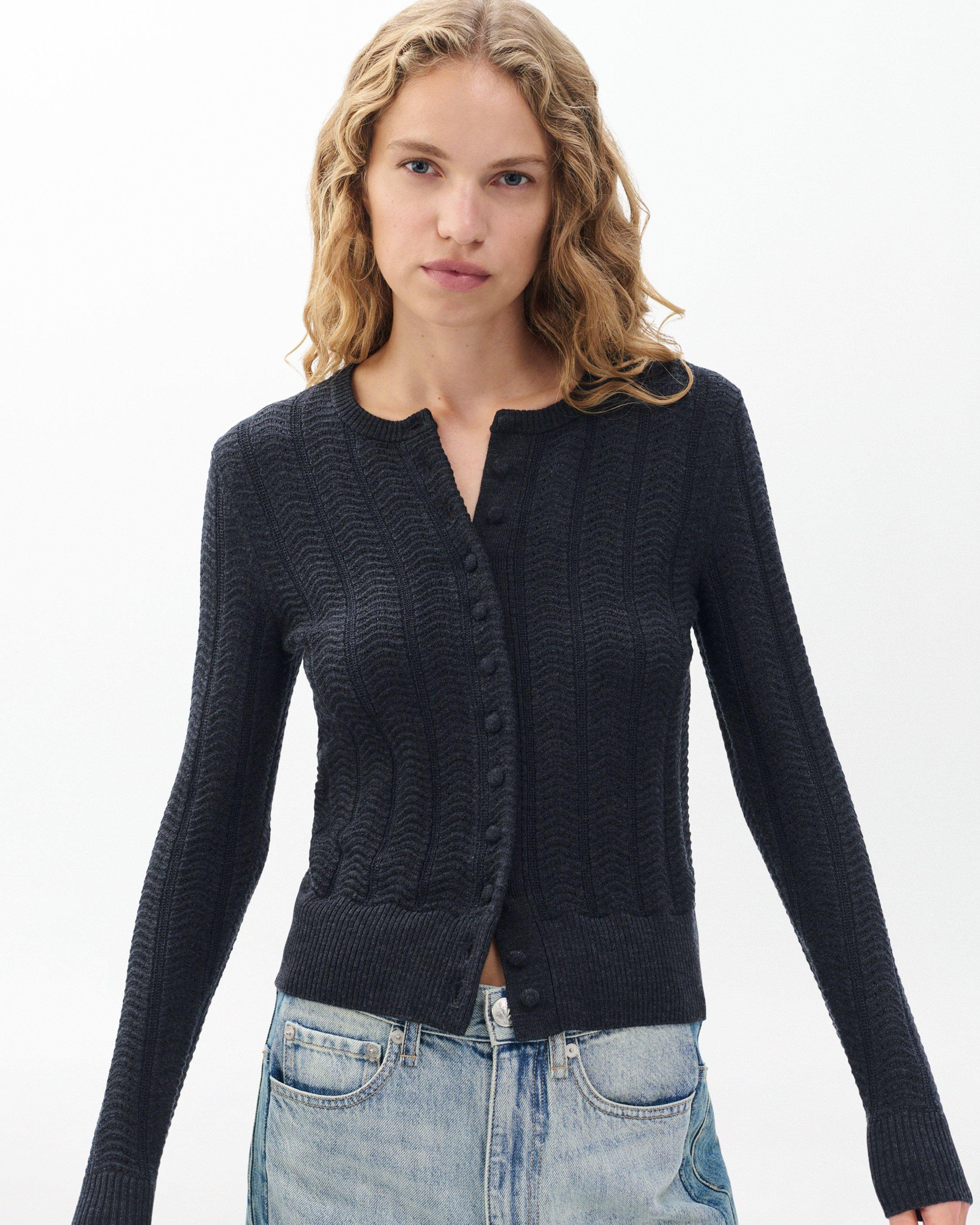 Francesca Wool-Blend Cardigan - 5