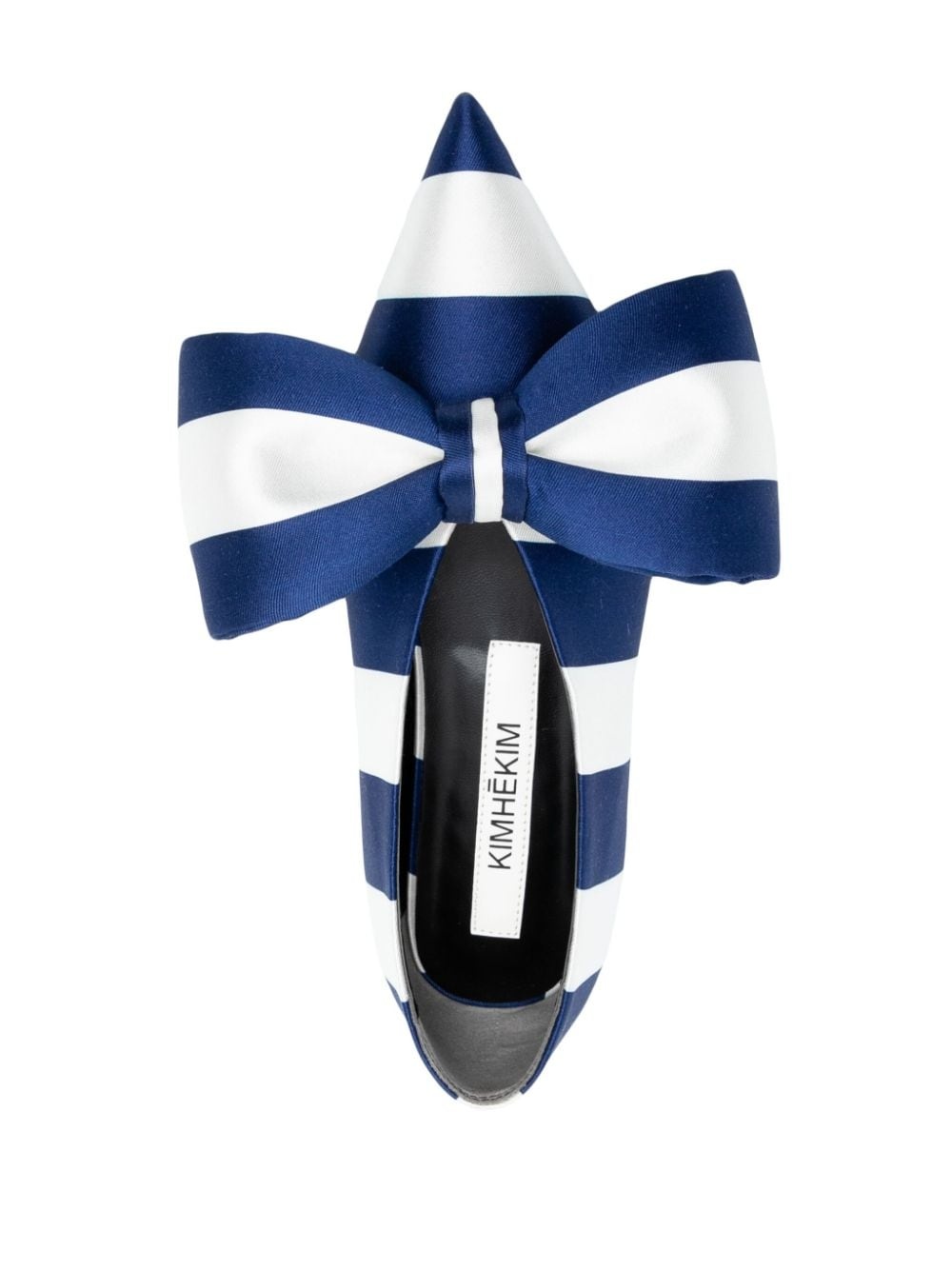 Monroe striped ballerina shoes - 4