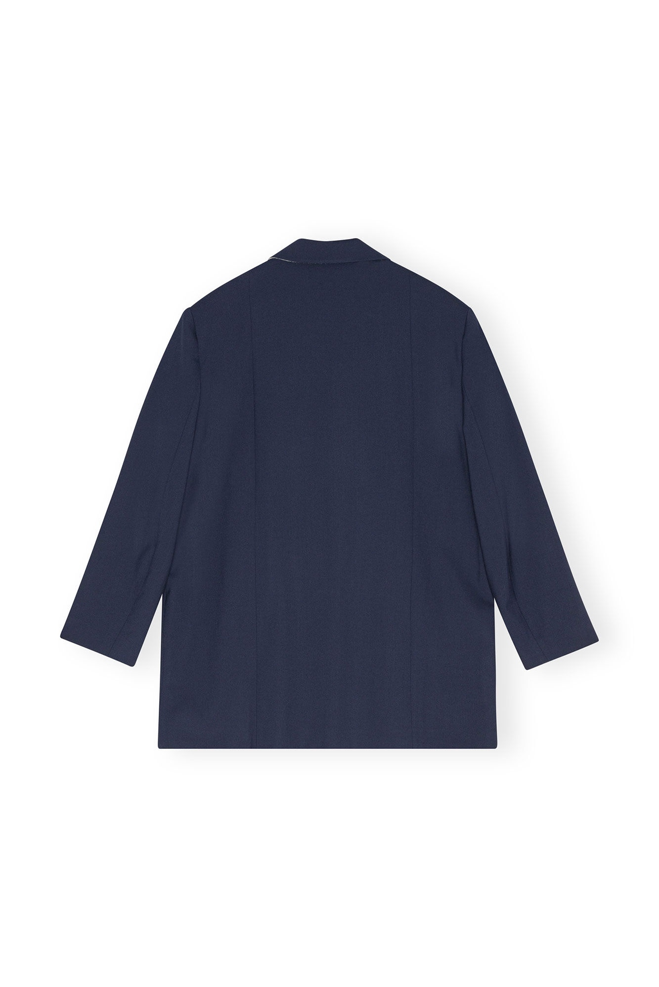 BLUE LIGHT OVERSIZED BLAZER - 6