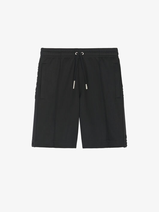 GIVENCHY WEBBING JOGGER SHORTS - 4