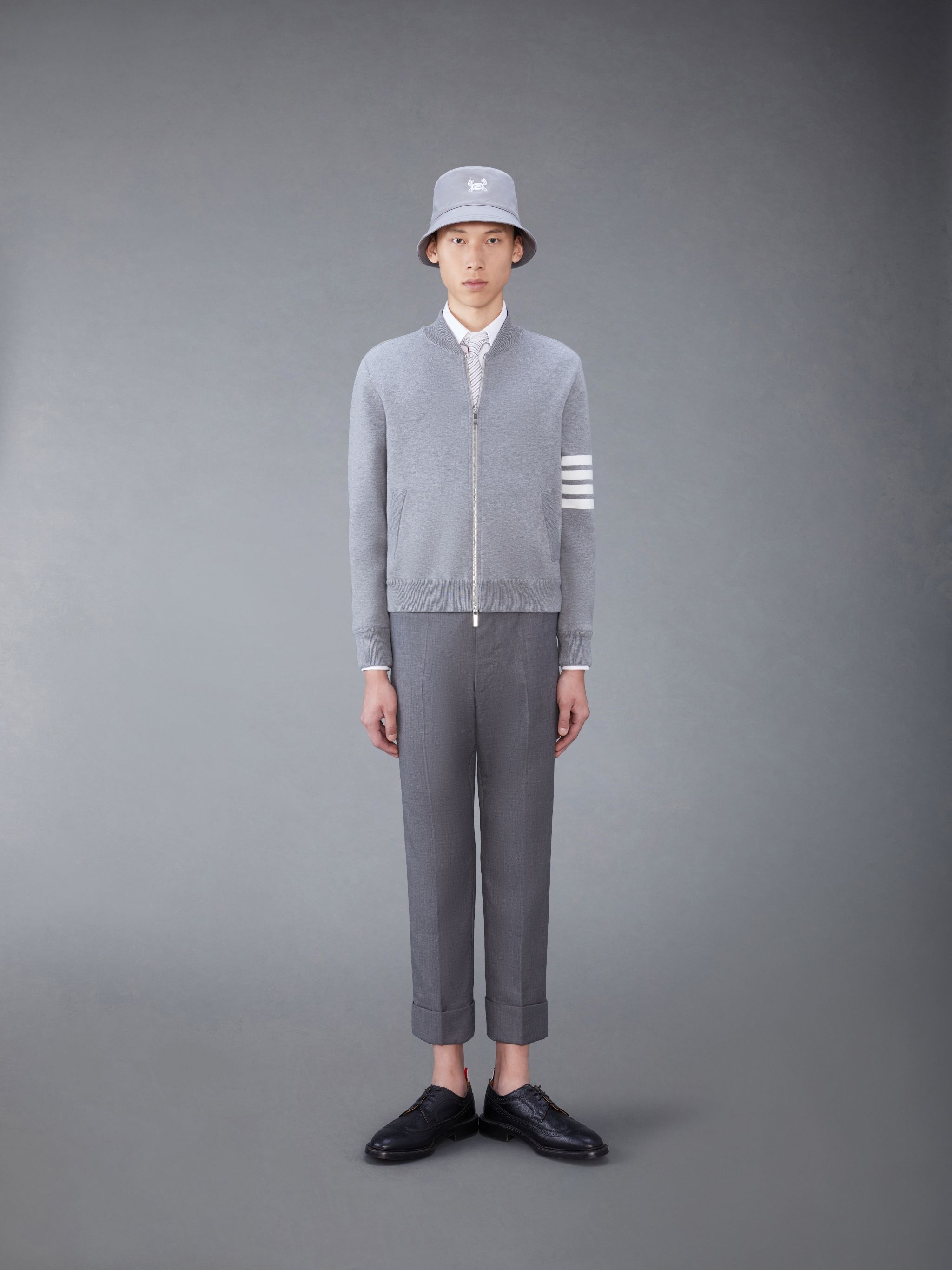 Crab Gem Icon cotton bomber jacket - 3