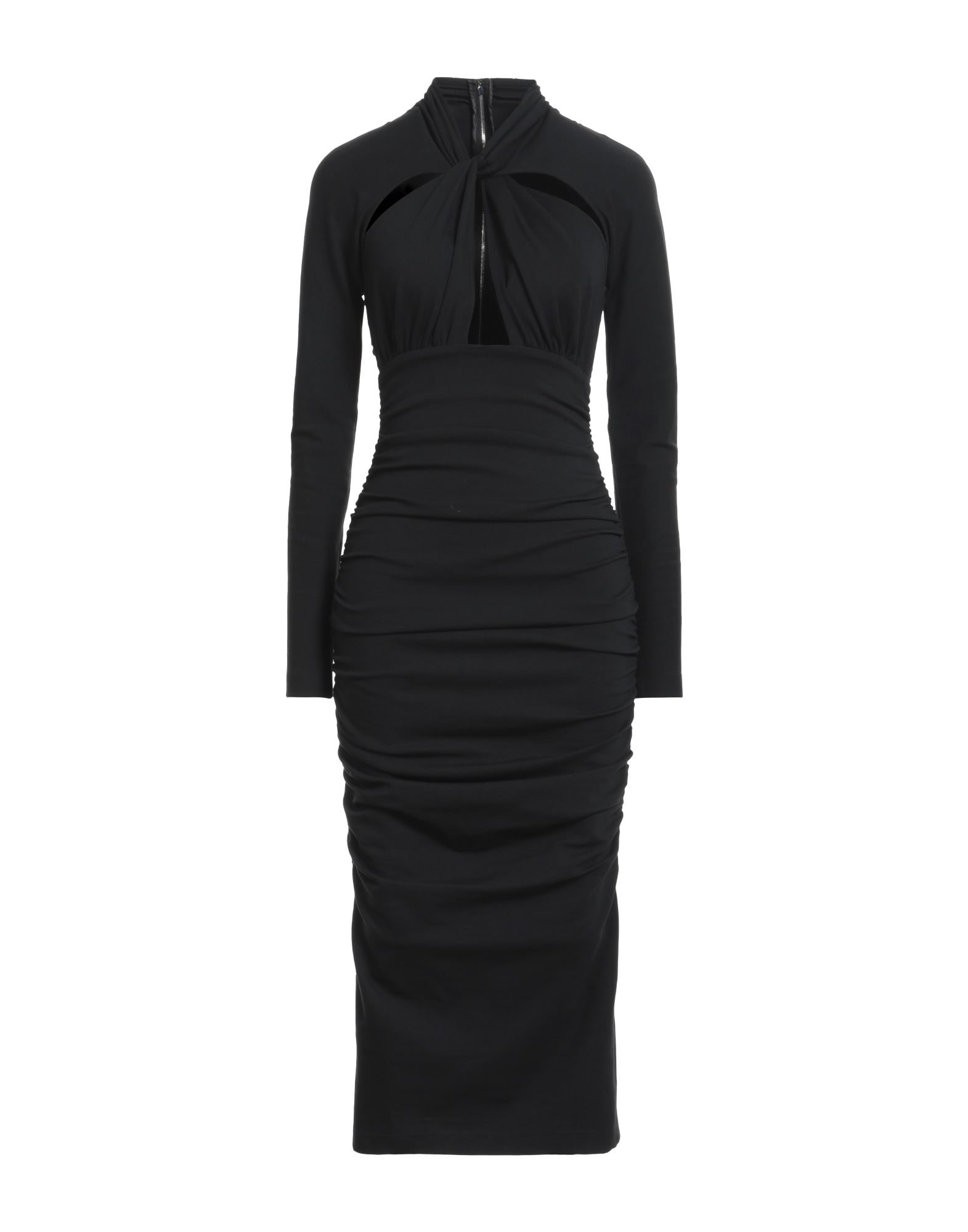 Black Women's Midi Dress - 1