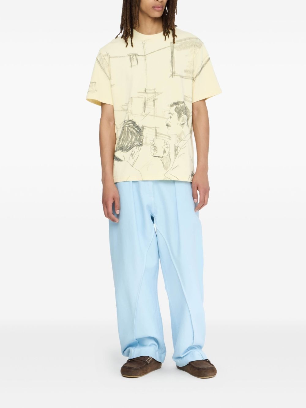 Café Scene T-shirt - 2