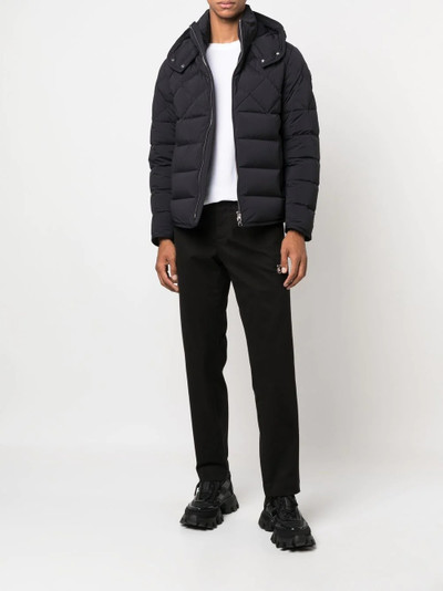 Moncler straight-leg cut trousers outlook