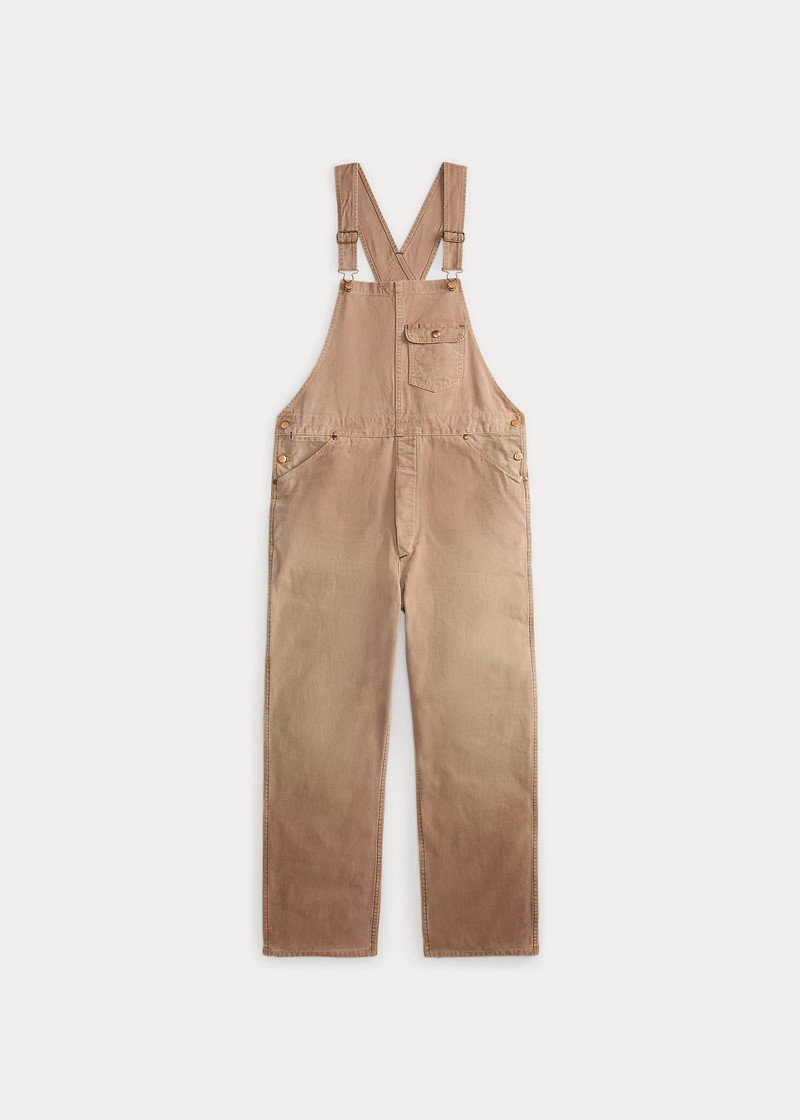 Distressed Canvas Overall 1