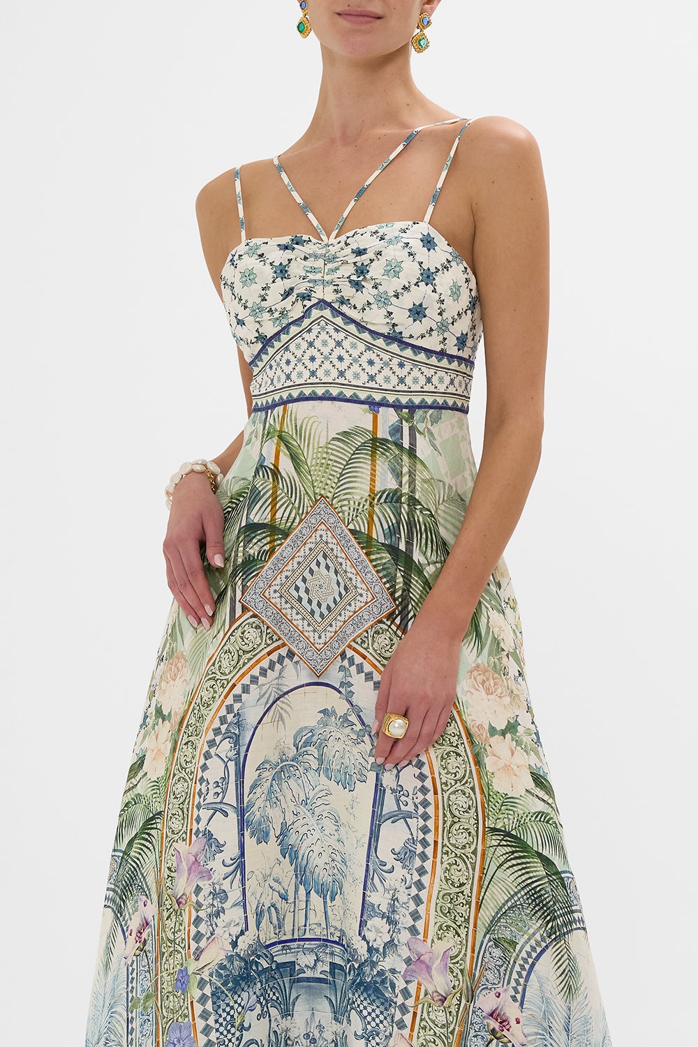STRAP DETAIL DRESS - 5