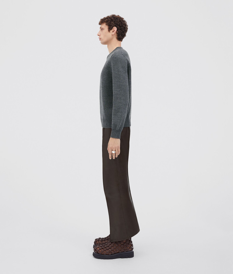 Bottega Veneta medium weight dry wool jumper outlook