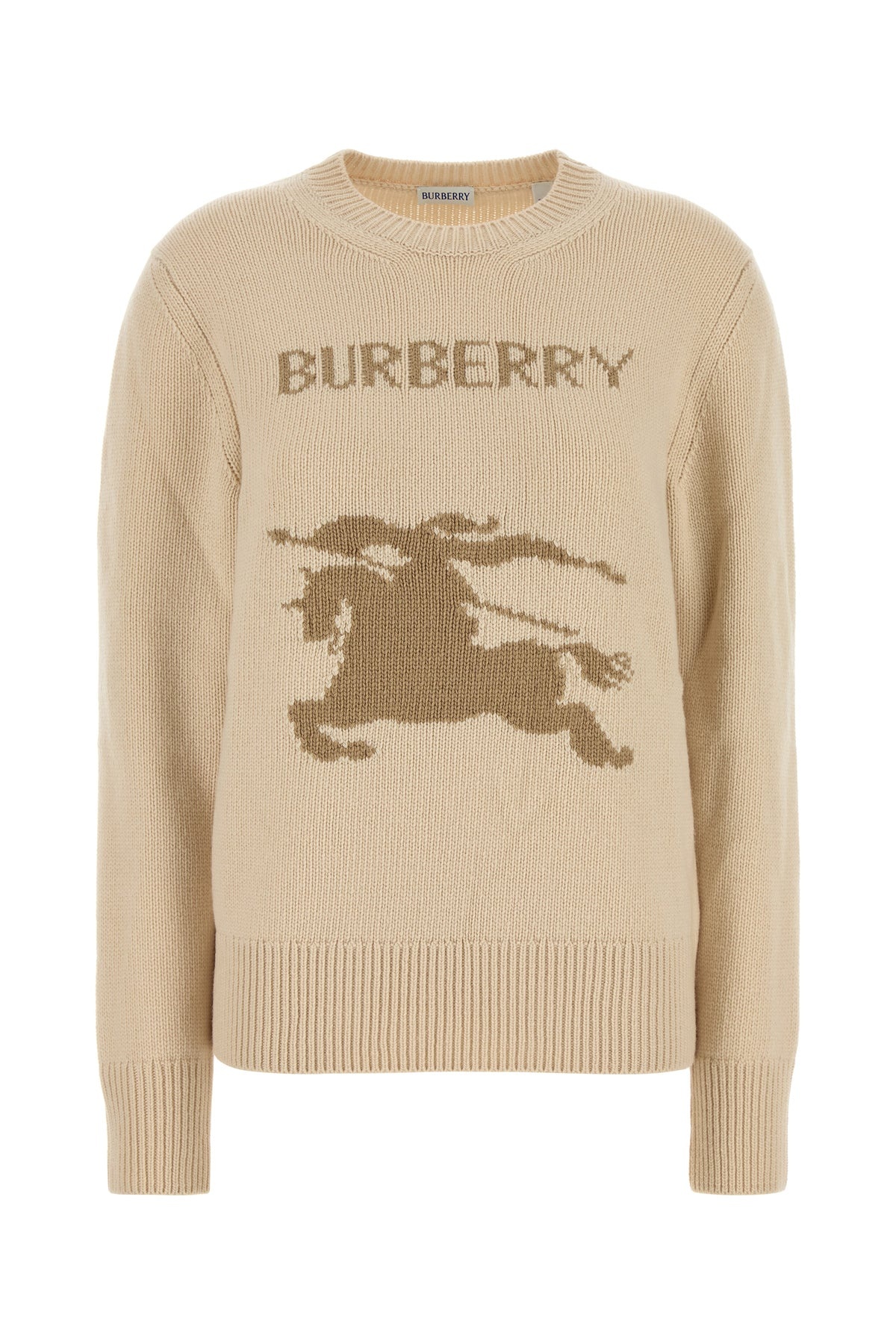 Beige wool sweater - 1