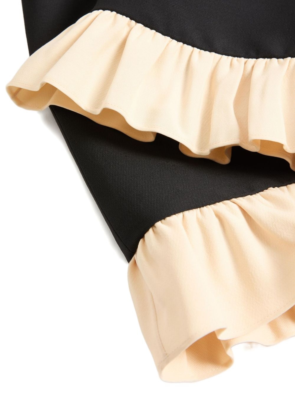 ruffle-trim mini dress - 7